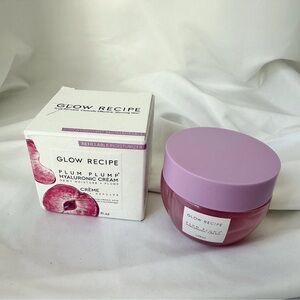 GLOW RECIPE Plum Plump Hyaluronic Cream 1.7oz/50mL FULL SIZE SEAL NEW BOX $40